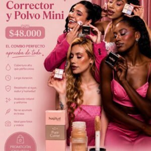 Combo Corrector y Polvo Mini